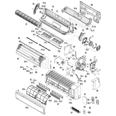 DAIKIN 1993509 FRONT PANEL