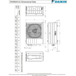 Daikin 8,900 btu 19 SEER Heat Pump & Air Conditioner Ductless Mini Split FTX09AXVJU / RX09AXVJU