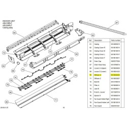 FUJITSU K9315002020 aka 9315002020 DIFFUSER U HVR2 ASUB18/24