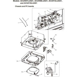 FUJITSU K9377765024 aka 9377765024 DRAIN PAN ASSY AUU HFI DW