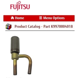 FUJITSU K9970004018 EXPANSION VALVE RAC RLXS  CAM-B30YHKG-1.C1220