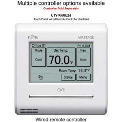 FUJITSU 18LUAS1D 17,100 BTU 20.2 SEER Heat Pump & Air Conditioner Ducted Mini Split ADUH18LUAS1 / AOUH18LUAS1