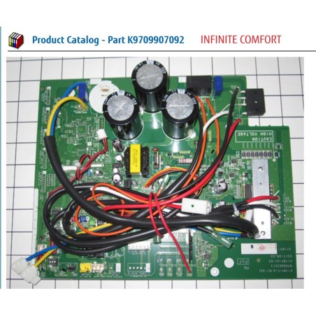 FUJITSU K9709907092 aka 9709907092 INVERTER CONTROL 36RLX HY  WSL K11BY-110GHUE-C1