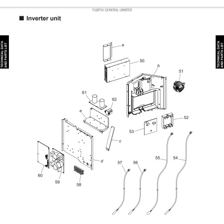 FUJITSU K9901114014 aka 9901114014  Thermistor (Heat exchanger)