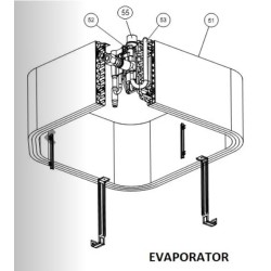 FUJITSU K9378580169  aka 9378580169  EVAPORATOR TA AUUB VAB DWW WSL