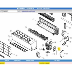 DAIKIN 2551254 CONTROL MODULE