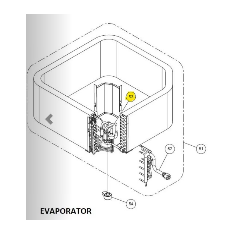FUJITSU K9970104039 aka 9970104039 EXPANSION VALVE VAB