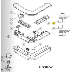 FUJITSU K9900622015 aka 9900622015 THERMISTOR PIPE VAB