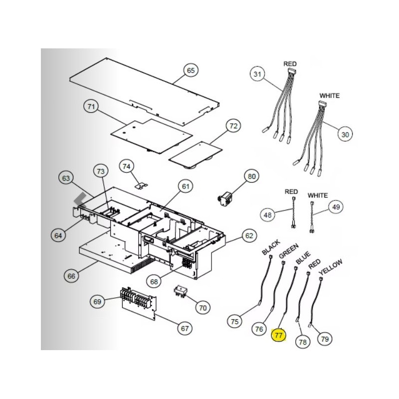 FUJITSU K9703516078 aka 9703516078 THERMISTOR OUT TEMP