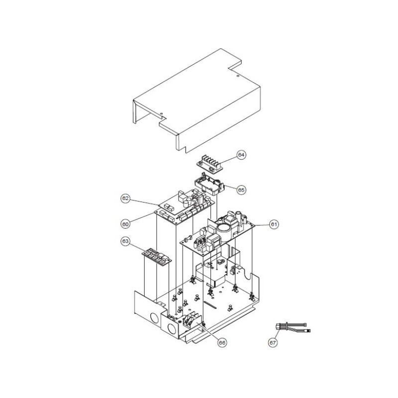 FUJITSU K9900825003  aka 9900825003 THERMISTOR PIPE EXIT VAB