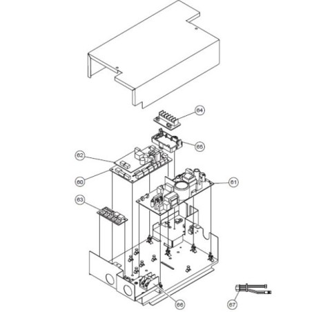 FUJITSU K9900825003  aka 9900825003 THERMISTOR PIPE EXIT VAB