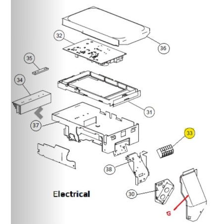 FUJITSU K9900016098 aka 9900016098 TERMINAL AOU9/12RL2