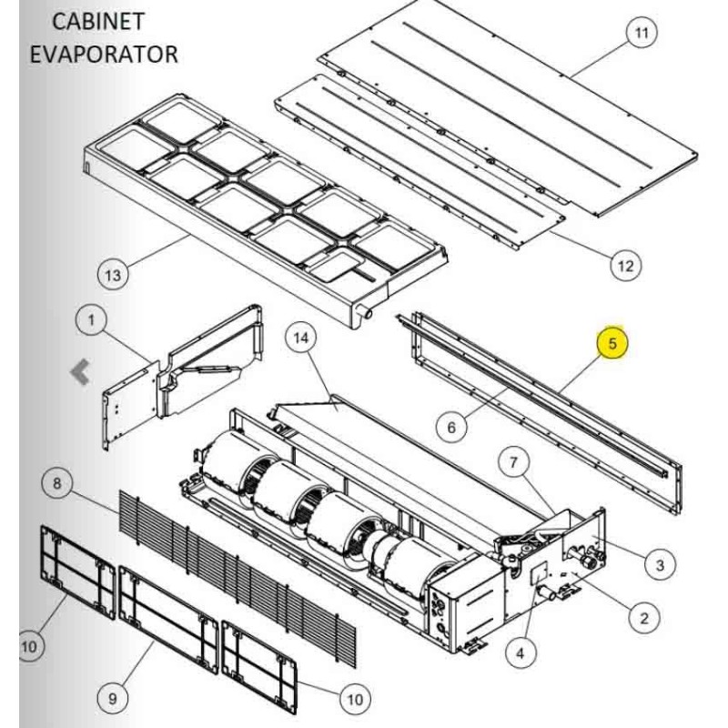 FUJITSU K9380042020 aka 9380042020 OUTLET FRAME (R) ARU/ADU** HF VB56 SPOT WELD
