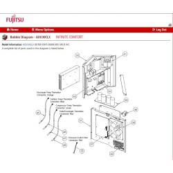 Fujitsu K9709942017 IPM PCB 30/36CLX  K05CZ-0503HUE-TR0