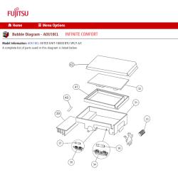 FUJITSU K9708523132 aka 9708523132 INVERTER CONTROL 18R/CL HY K05CM-0507HUE-C1