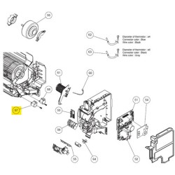 FUJITSU K9900790028 aka 9900790028 MOTOR STEP VAB 24BYJ46-21 L380 R200