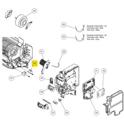FUJITSU K9900790035 aka 9900790035 MOTOR STEP VAB 24BYJ46-22 L 350 R 20