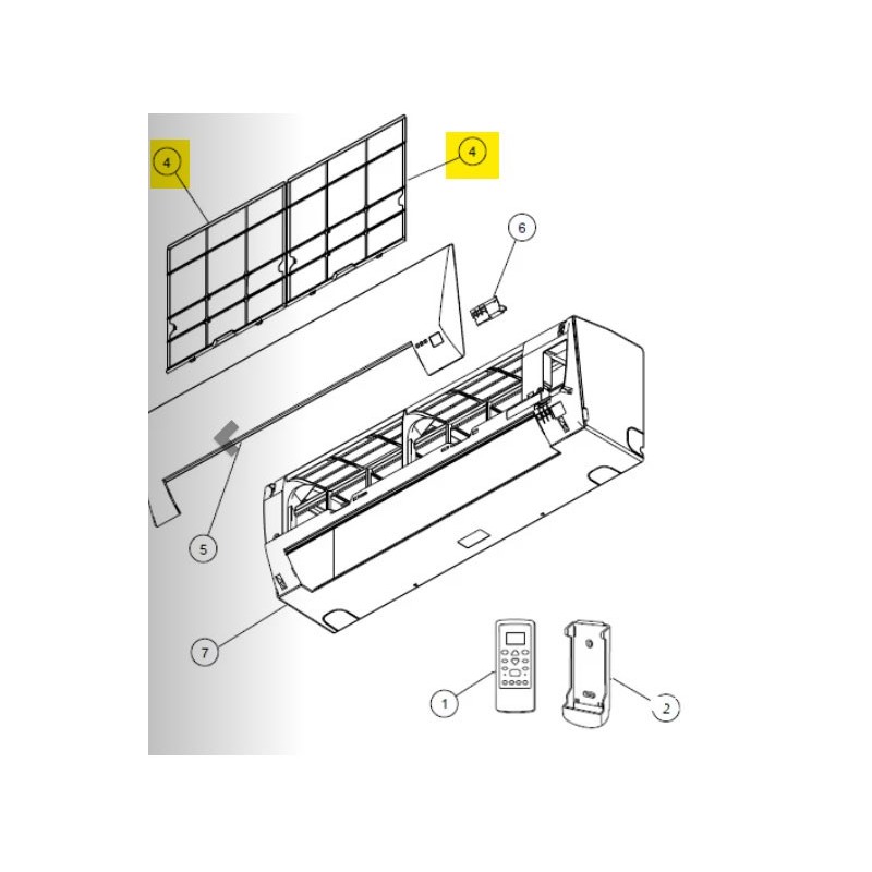 FUJITSU K9332549003 aka 9332549003 Air Filter