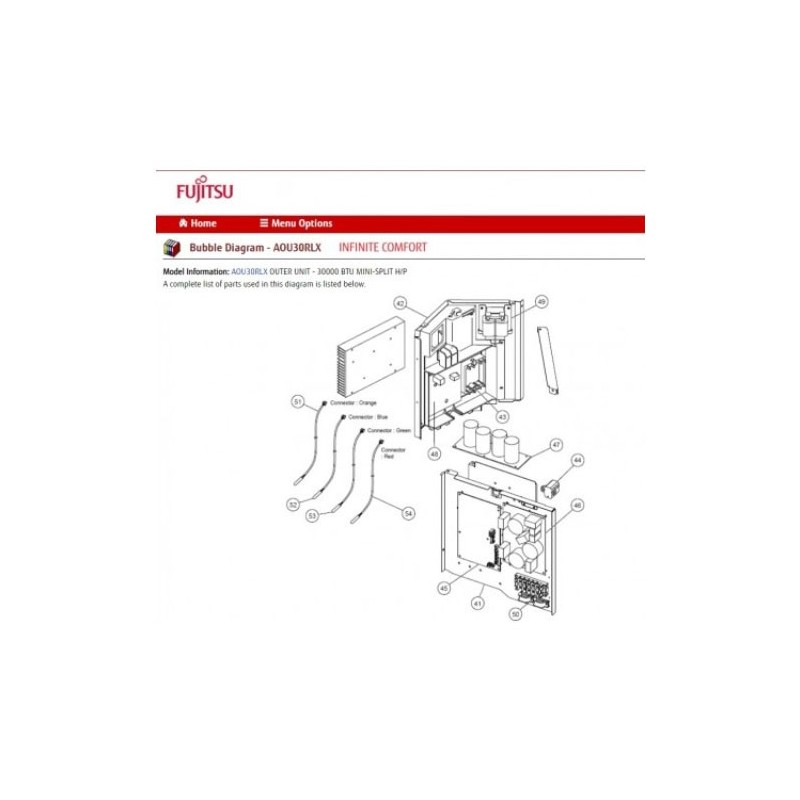 FUJITSU K9707667301 aka 9707667301 CONTROL PCB 30RLX HY NLA
