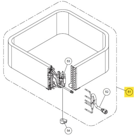 FFUJITSU K9378580350 aka 9378580350 EVAPORATOR TA VAB WSLUJITSU K9378580350 aka 9378580350 EVAPORATOR TA VAB WSL