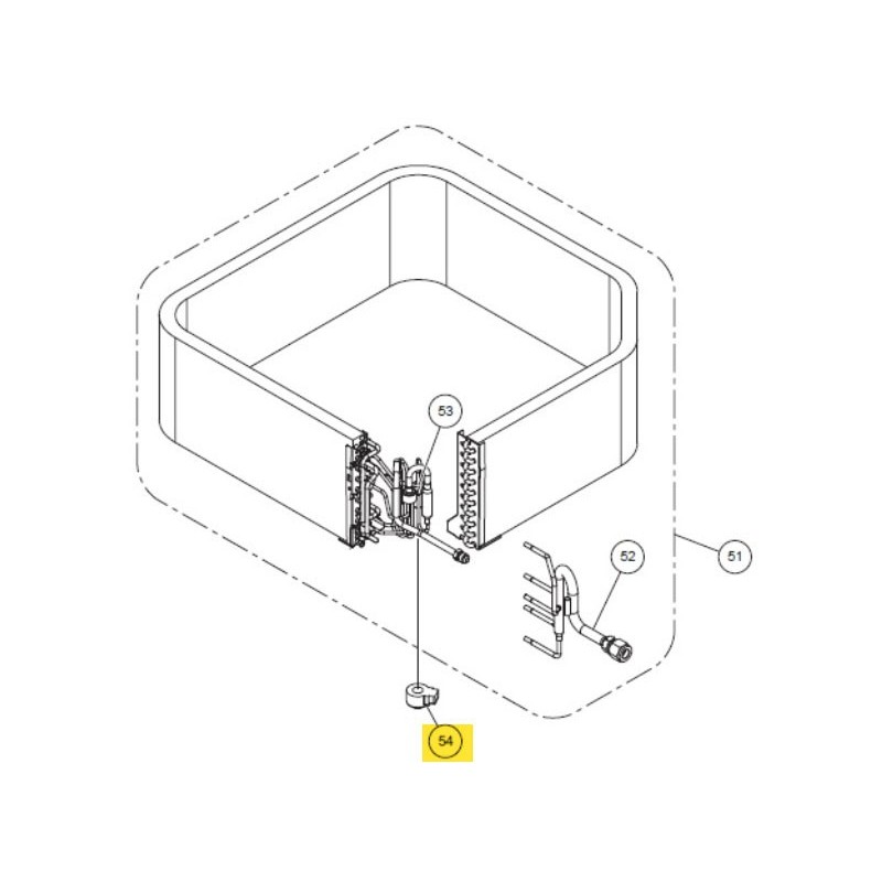 FUJITSU K9970101106 aka 9970101106 COIL EXPANSION VALVE VAB
