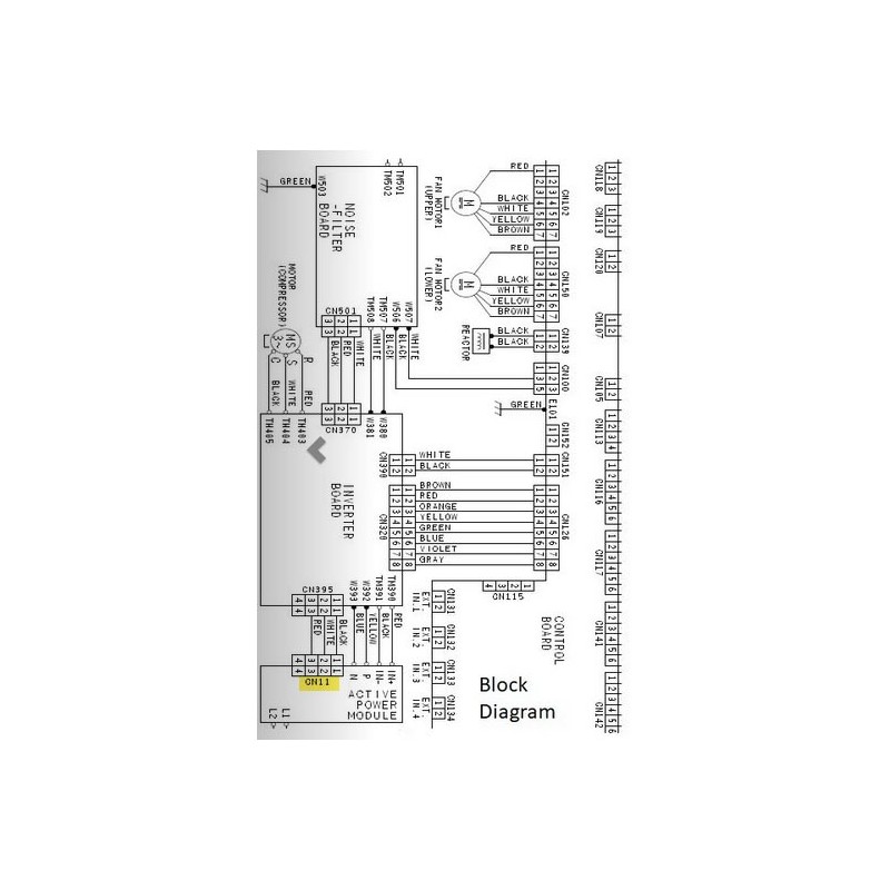 FUJITSU K9708612027 aka 9708612027 WIRE WITH CONNECTOR VAB