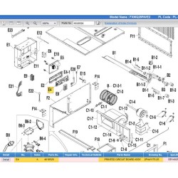 DAIKIN 4018526 PRINTED CIRCUIT ASSY