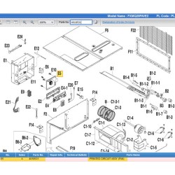 DAIKIN 4018531 PRINTED CIRCUIT ASSY. (FAN)