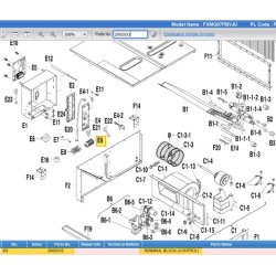 DAIKIN 2002033 TERMINAL STRIP