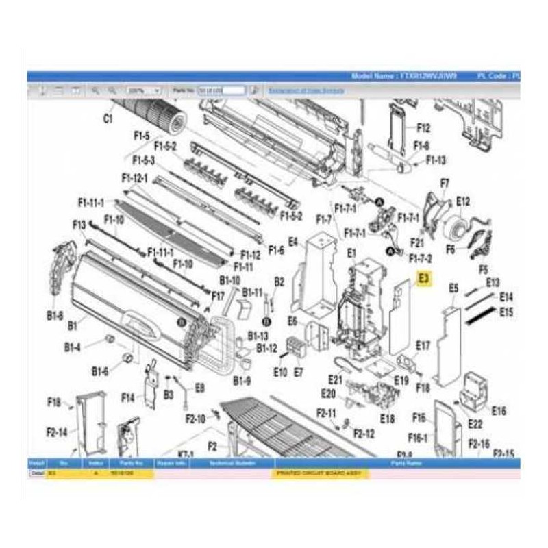DAIKIN 5018100 PRINTED CIRCUIT BOARD ASSY. PRINTED CIRCUIT BOARD ASSY.