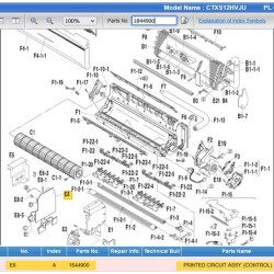 DAIKIN 1844900 PRINTED CIRCUIT ASSY