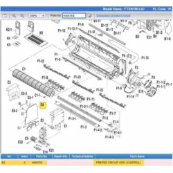 DAIKIN 4008765 PRINTED CIRCUIT ASSY.