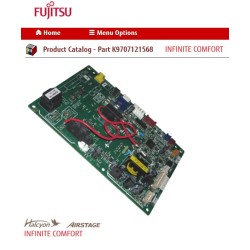 FUJITSU  K9707121568 CONTROL PCB AOU24RLQ HY K05CU-080CHUE-C1