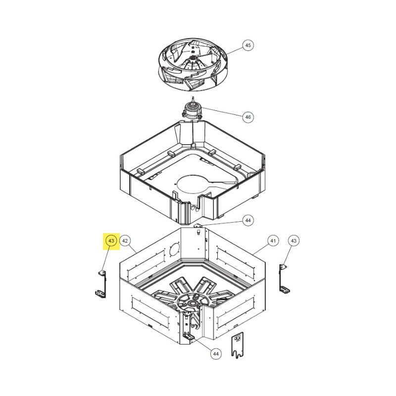 FUJITSU K9381384006 aka 9381384006 HOOK A AUU**RGLX TLAV1 HVAB SGCC-Z-NC-X Z18 T1.6