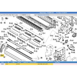 DAIKIN 4010128 SIDE PANEL ASSY. (LEFT)