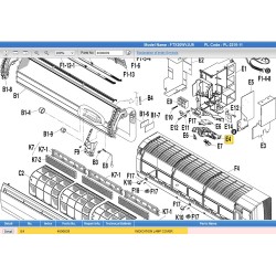 DAIKIN 4000839 INDICATION LAMP COVER
