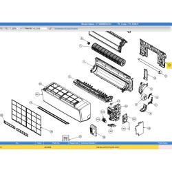 DAIKIN 4023898 INSTALLATION PLATE ASSY.