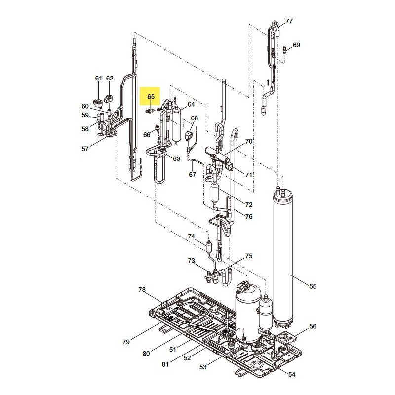 FUJITSU K9970178030 aka 9970178030 SENSOR HP VAB