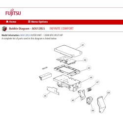 FUJITSU K9709860069 aka 9709860069 INVERTER CONTROL 12RLS HY K06AX-080FHUE-C1