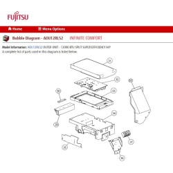 FUJITSU K9709221020 INVERTER CONTROL 12RLS2 HY K10CT-1108HUE-C1