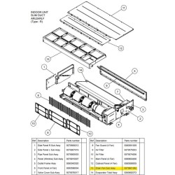 FUJITSU K9379901062 aka 9379901062 Drain Pan Sub Assy