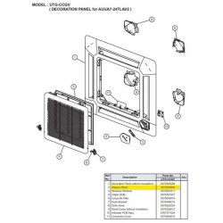 FUJITSU K9375529093 aka 9375529093 DISPLAY PANEL UTG-CCGV VII