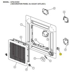 FUJITSU K9707371024 aka 9707371024 DISPLAY PCB PACC UTG HVII