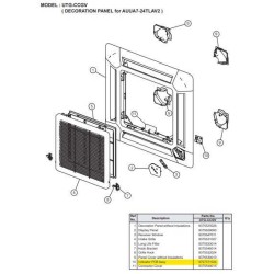 FUJITSU K9707371024 aka 9707371024 DISPLAY PCB PACC UTG HVII