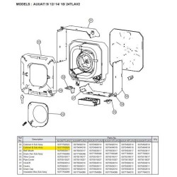 FUJITSU K9377763020 aka 9377763020 CABINET B SUB ASSY PACCi
