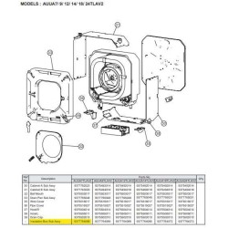 FUJITSU K9377764089 aka 9377764089 INSULATION BOX SA VAB