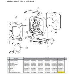 FUJITSU K9377764072 aka 9377764072 INSULATION BOX SA VAB
