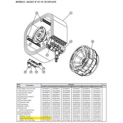 FUJITSU K9375718015 aka 9375718015 DRAIN PORT SA AUU/ACU HVR2 RA74