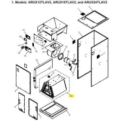 FUJITSU FJU24-6 COIL ASSEMBLY
