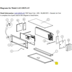 FUJITSU K9364688039 aka 9364688039 PAN S DRAIN SA AAUA96 VR2 DW
